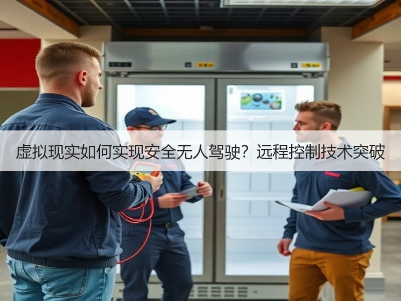 虚拟现实如何实现安全无人驾驶？远程控制技术突破