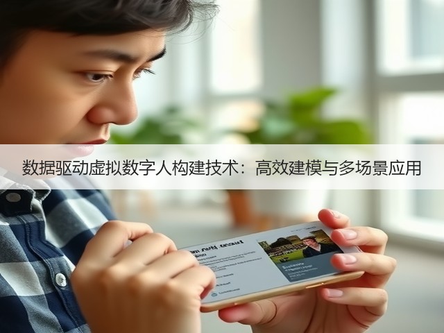 数据驱动虚拟数字人构建技术：高效建模与多场景应用(图2)