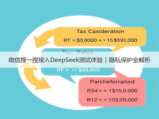 微信搜一搜接入DeepSeek测试体验｜隐私保护全解析(图1)