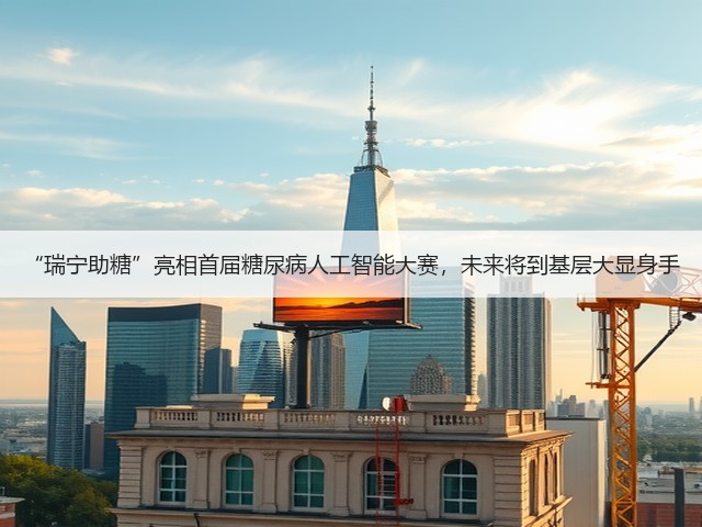 “瑞宁助糖”亮相首届糖尿病人工智能大赛，未来将到基层大显身手(图3)