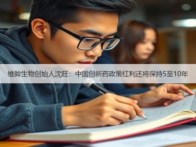 维眸生物创始人沈旺：中国创新药政策红利还将保持5至10年(图2)