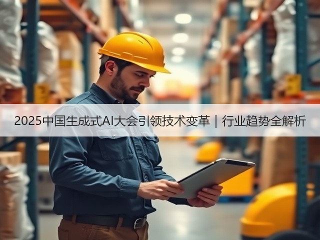 2025中国生成式AI大会引领技术变革｜行业趋势全解析(图3)