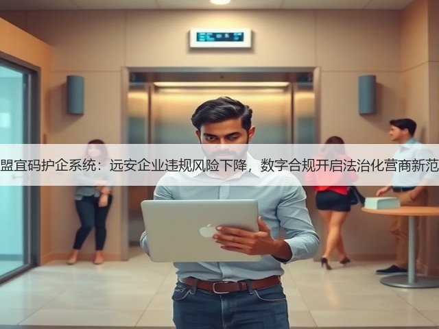 软盟宜码护企系统:远安企业违规风险下降,数字合规开启法治化营商新范式(图1) 软盟宜码护企系统:远安企业违规风险下降,数字合规开启法治化营商新范式(图1)