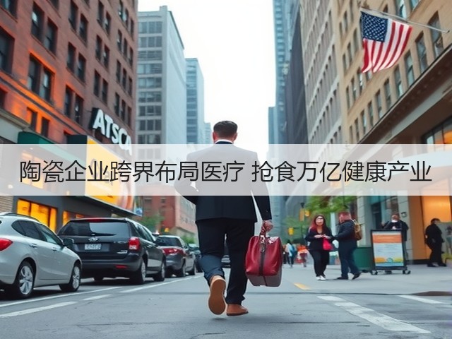 陶瓷企业跨界布局医疗 抢食万亿健康产业(图2)
