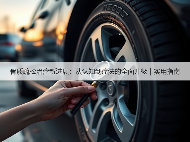 骨质疏松治疗新进展：从认知到疗法的全面升级｜实用指南(图1)