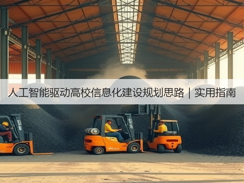 人工智能驱动高校信息化建设规划思路｜实用指南