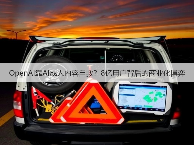 OpenAI靠AI成人内容自救？8亿用户背后的商业化博弈
