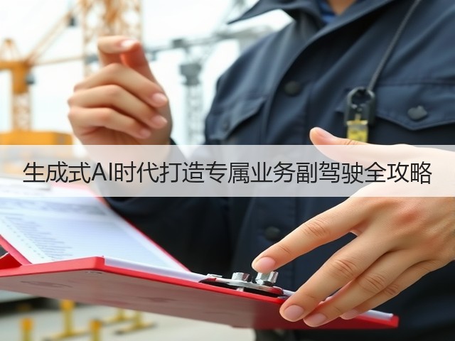 生成式AI时代打造专属业务副驾驶全攻略(图1)