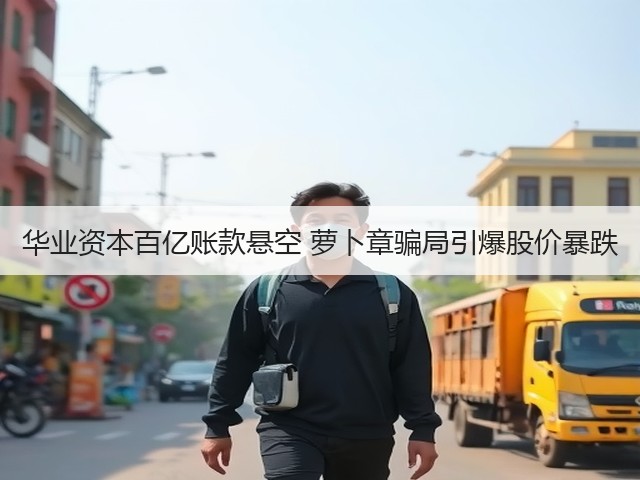 华业资本百亿账款悬空 萝卜章骗局引爆股价暴跌(图3) 华业资本百亿账款悬空 萝卜章骗局引爆股价暴跌(图3)