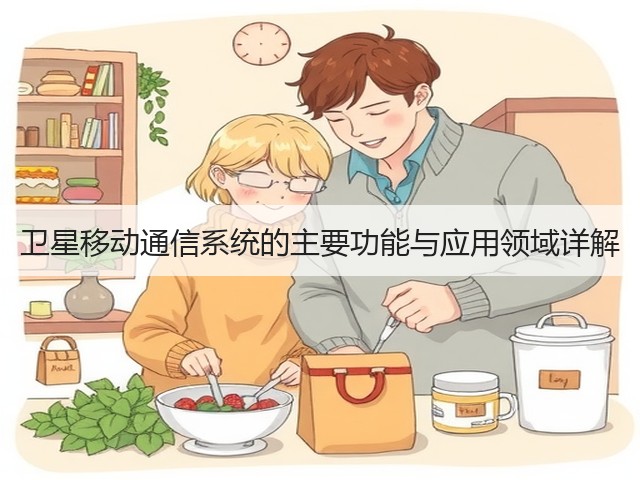 卫星移动通信系统的主要功能与应用领域详解(图2) 卫星移动通信系统的主要功能与应用领域详解(图2)