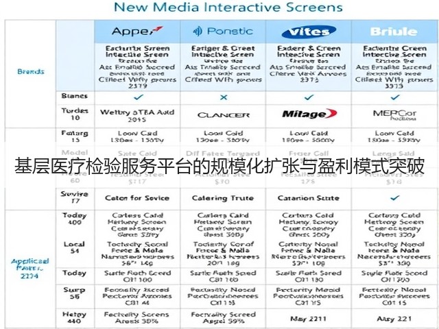 基层医疗检验服务平台的规模化扩张与盈利模式突破(图1)