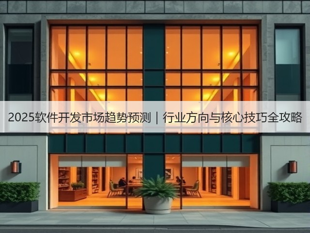 2025软件开发市场趋势预测|行业方向与核心技巧全攻略(图1) 2025软件开发市场趋势预测|行业方向与核心技巧全攻略(图1)