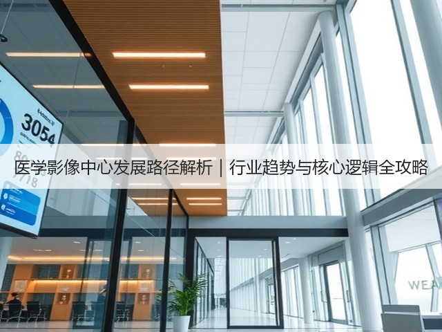医学影像中心发展路径解析｜行业趋势与核心逻辑全攻略(图2)