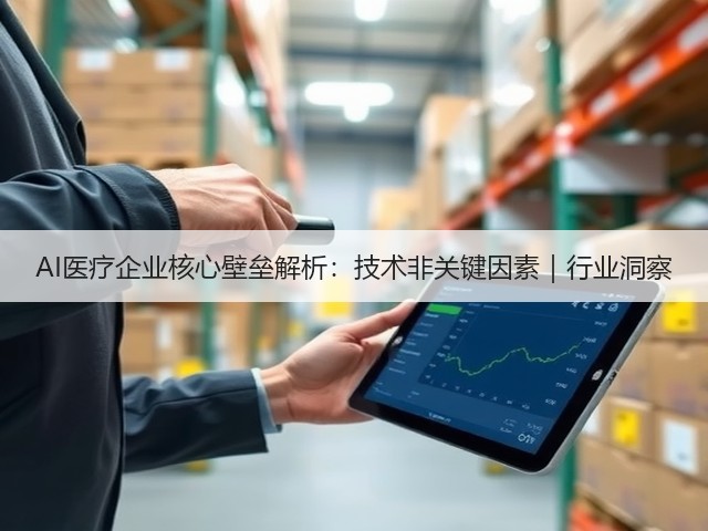 AI医疗企业核心壁垒解析：技术非关键因素｜行业洞察(图1)