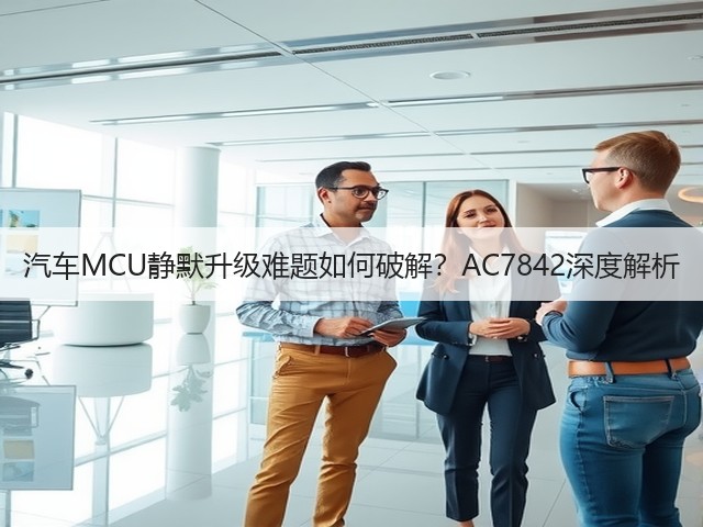 汽车MCU静默升级难题如何破解？AC7842深度解析(图3)