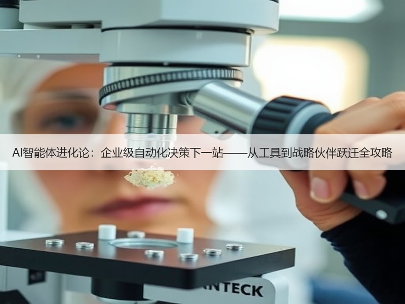 AI智能体进化论：企业级自动化决策下一站——从工具到战略伙伴