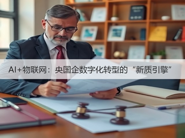 AI+物联网：央国企数字化转型的“新质引擎”(图2)