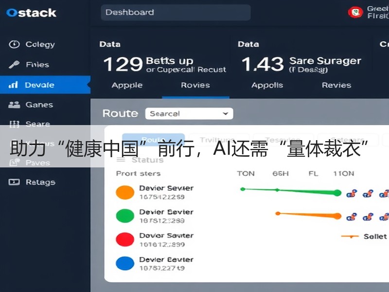 助力“健康中国”前行，AI还需“量体裁衣”