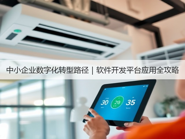 中小企业数字化转型路径｜软件开发平台应用全攻略(图1)