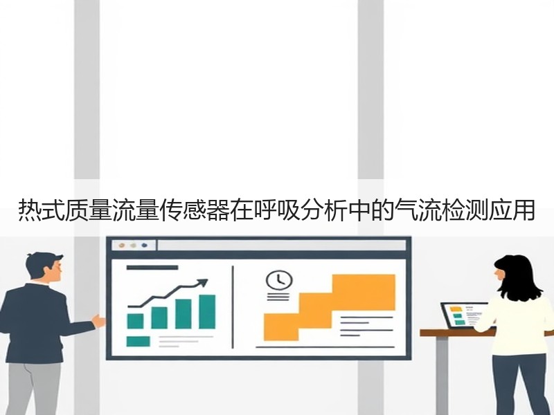 热式质量流量传感器在呼吸分析中的气流检测应用