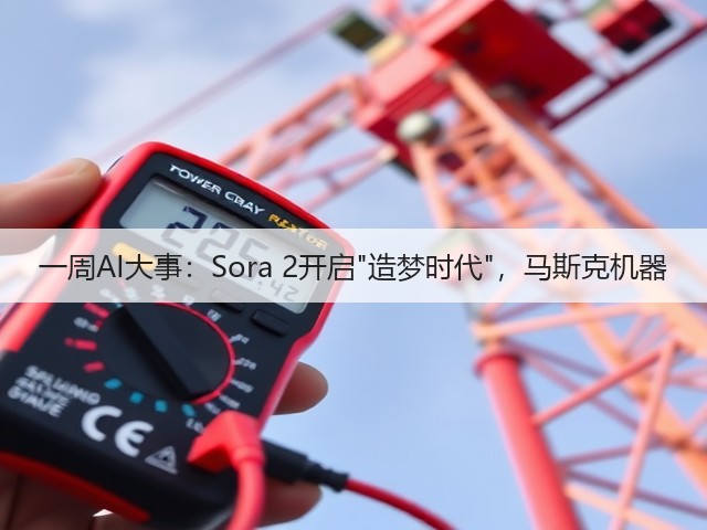 一周AI大事:Sora 2开启造梦时代,马斯克机器(图1) 一周AI大事:Sora 2开启造梦时代,马斯克机器(图1)