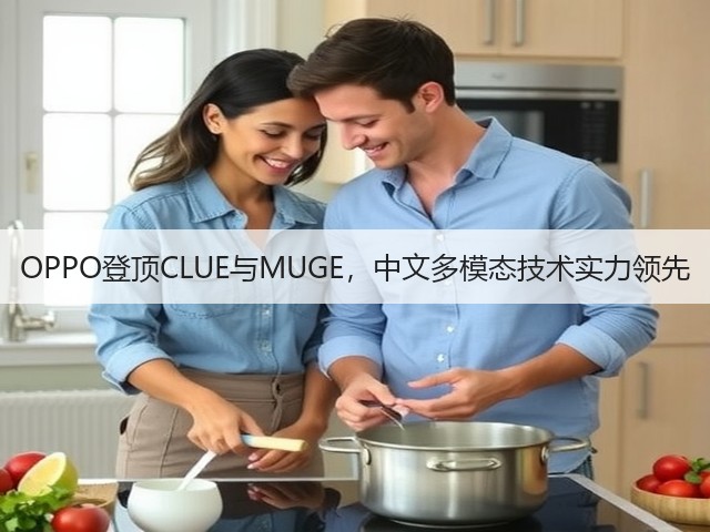 OPPO登顶CLUE与MUGE，中文多模态技术实力领先(图2)