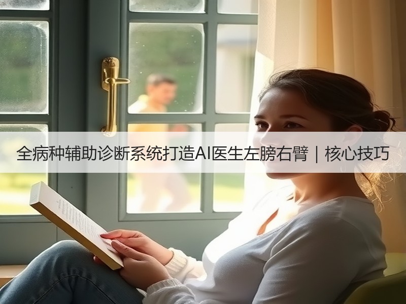 全病种辅助诊断系统打造AI医生左膀右臂｜核心技巧