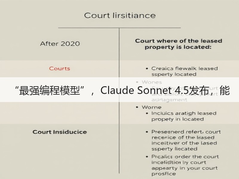 “最强编程模型”，Claude Sonnet 4.5发布，能