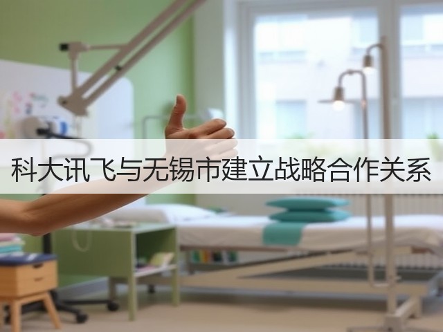 科大讯飞与无锡市建立战略合作关系(图3)