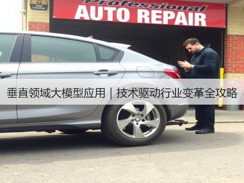 垂直领域大模型应用｜技术驱动行业变革全攻略