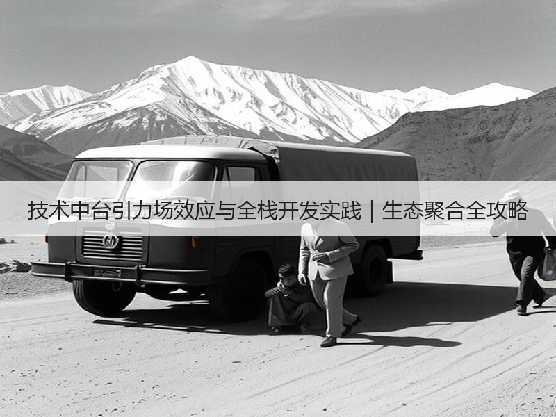 技术中台引力场效应与全栈开发实践｜生态聚合全攻略