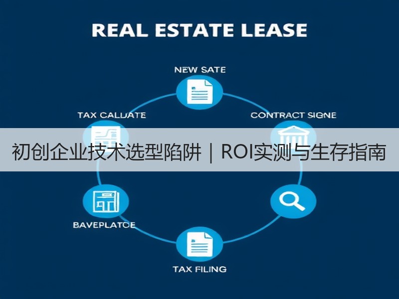 初创企业技术选型陷阱｜ROI实测与生存指南