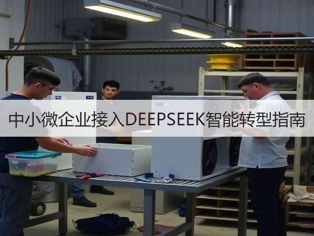 中小微企业接入DEEPSEEK智能转型指南(图3) 中小微企业接入DEEPSEEK智能转型指南(图3)