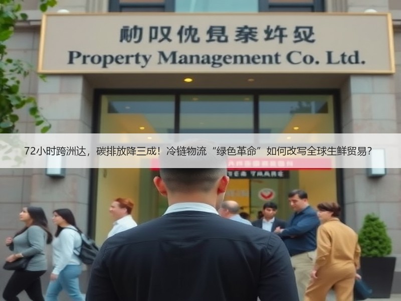 72小时跨洲达，碳排放降三成！冷链物流“绿色革命”如何改写全