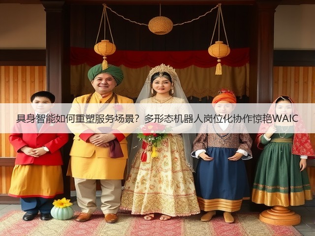 具身智能如何重塑服务场景？多形态机器人岗位化协作惊艳WAIC(图2)