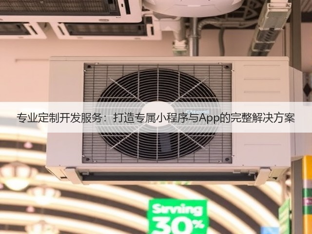 专业定制开发服务：打造专属小程序与App的完整解决方案(图1)