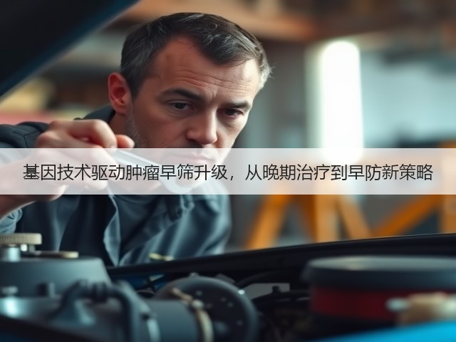 基因技术驱动肿瘤早筛升级，从晚期治疗到早防新策略(图1)