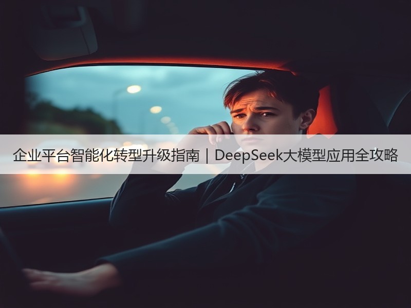企业平台智能化转型升级指南｜DeepSeek大模型应用全攻略