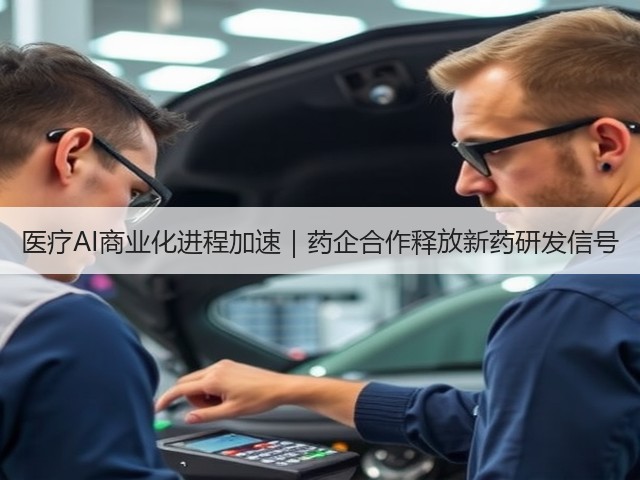 医疗AI商业化进程加速｜药企合作释放新药研发信号(图1)