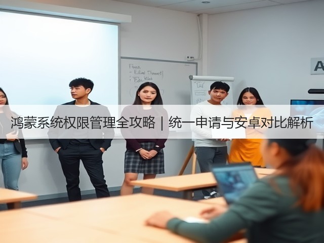 鸿蒙系统权限管理全攻略｜统一申请与安卓对比解析(图1)
