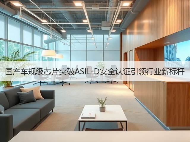 国产车规级芯片突破ASIL-D安全认证引领行业新标杆(图2) 国产车规级芯片突破ASIL-D安全认证引领行业新标杆(图2)
