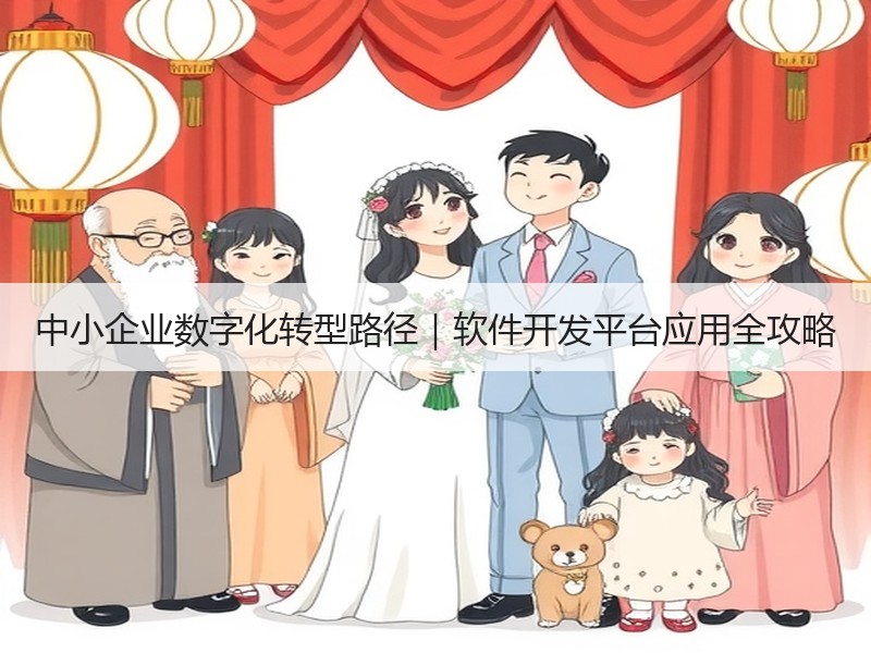 中小企业数字化转型路径｜软件开发平台应用全攻略