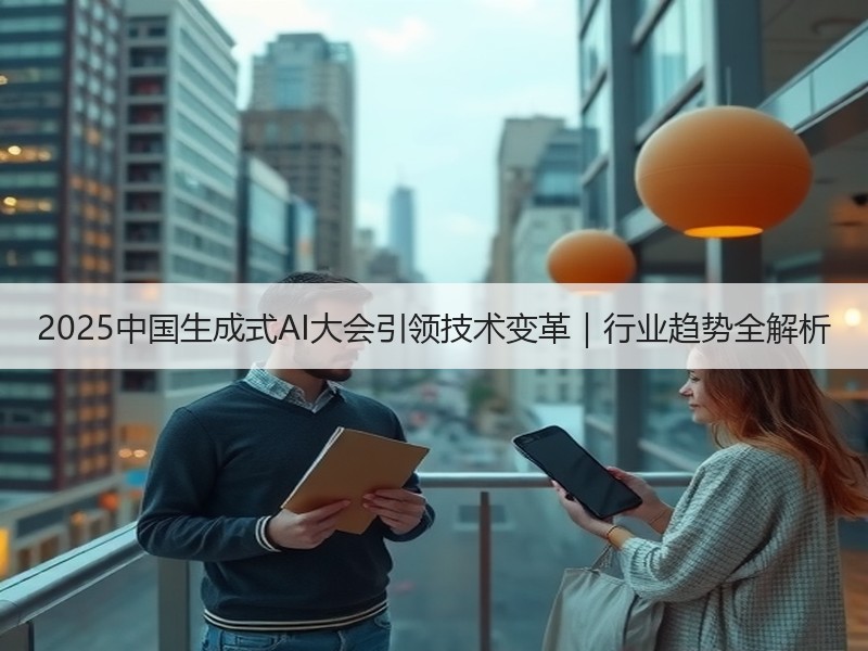 2025中国生成式AI大会引领技术变革｜行业趋势全解析