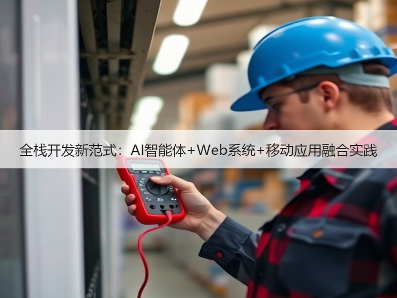 全栈开发新范式：AI智能体+Web系统+移动应用融合实践