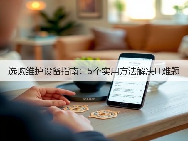 选购维护设备指南：5个实用方法解决IT难题(图3)
