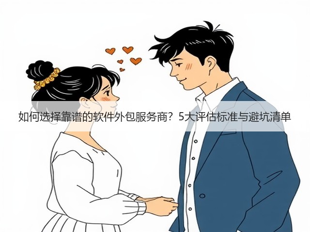 如何选择靠谱的软件外包服务商?5大评估标准与避坑清单(图3) 如何选择靠谱的软件外包服务商?5大评估标准与避坑清单(图3)