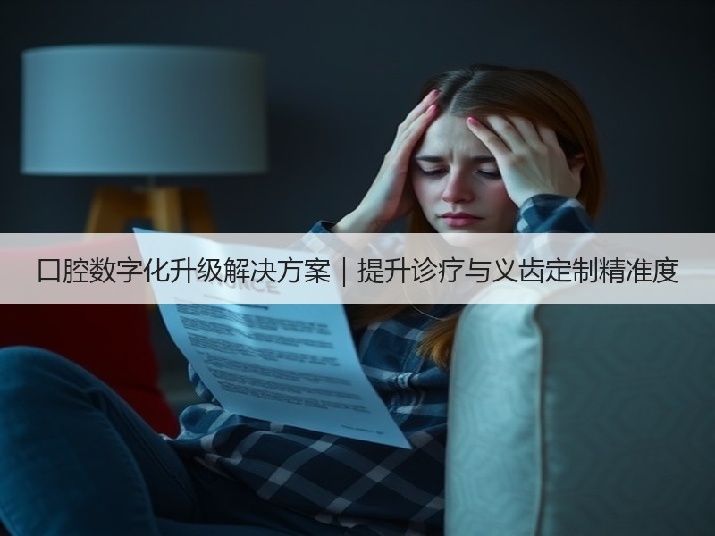 口腔数字化升级解决方案｜提升诊疗与义齿定制精准度