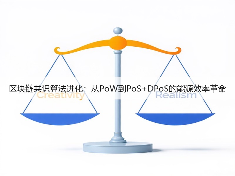 区块链共识算法进化：从PoW到PoS+DPoS的能源效率革命