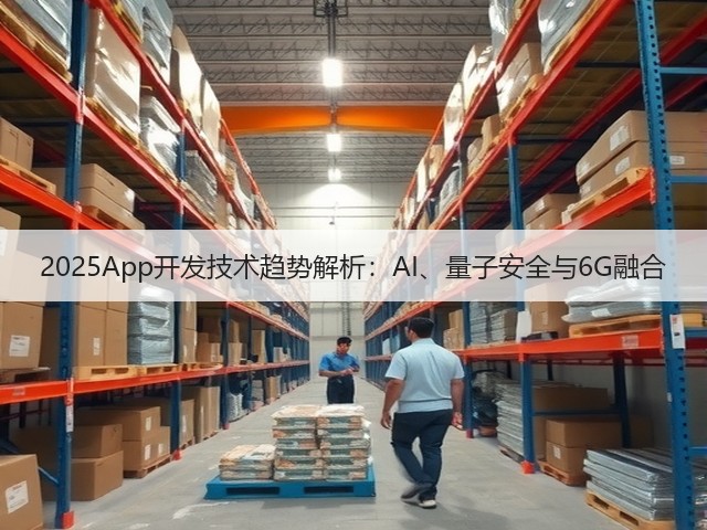 2025App开发技术趋势解析：AI、量子安全与6G融合(图1)