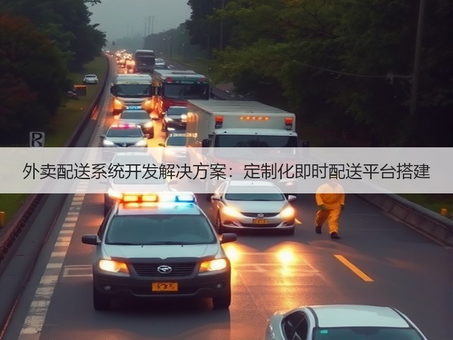 外卖配送系统开发解决方案：定制化即时配送平台搭建(图1)